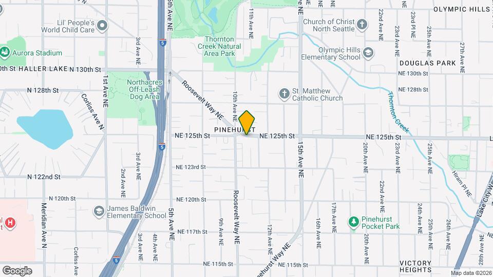 1017 NE 125th St, Unit D Mapa y Detalles de la Ubicación