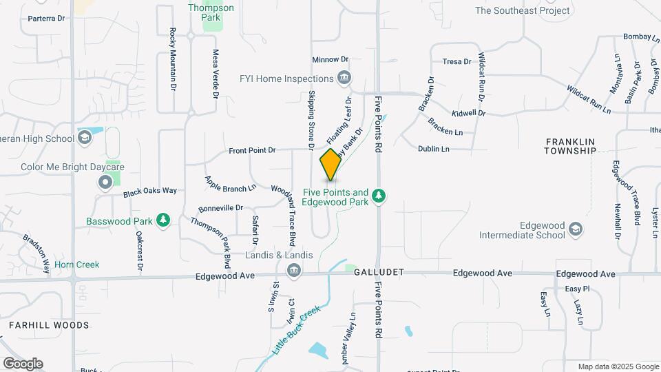 5661 Grassy Bank Dr Map and Location Details