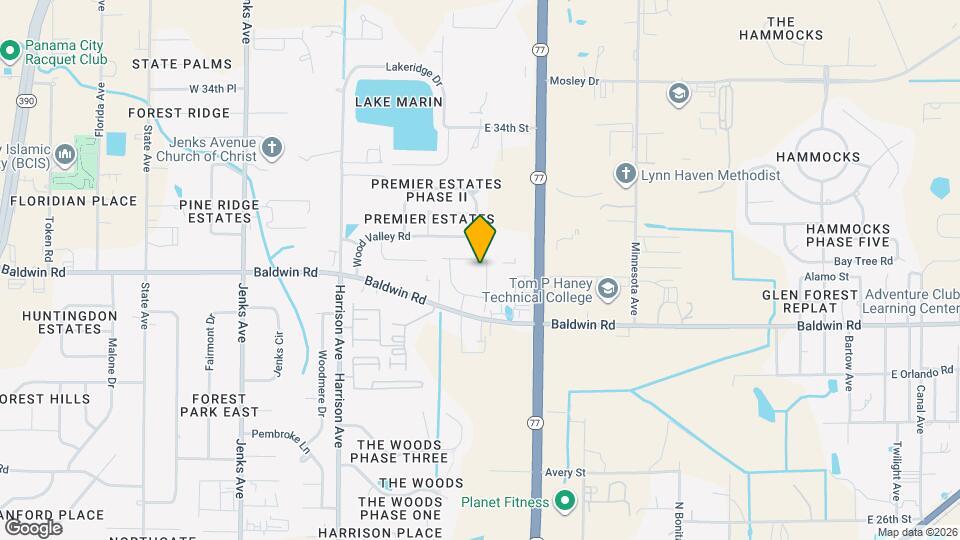 1003 Baldwin Rowe Cir Map and Location Details