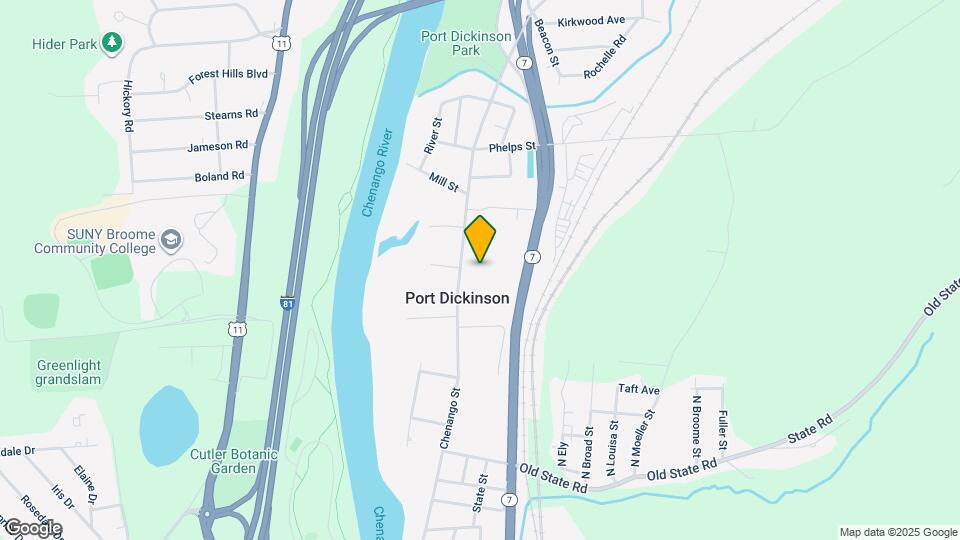 740 Chenango St Map and Location Details