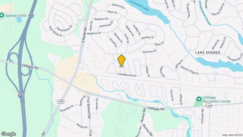 529 Auburndale Ln Map and Location Details