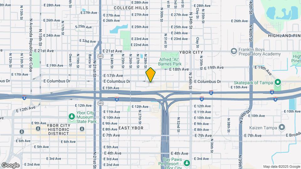 2605 N 29th St Map and Location Details