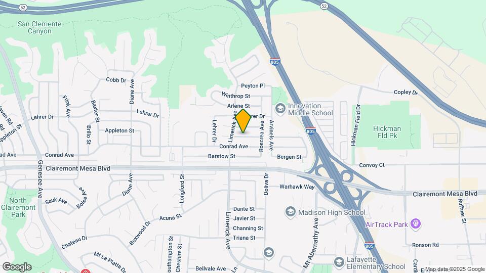 5260 Appleton St Map and Location Details