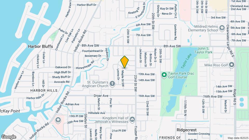 1281 Maple St SW Map and Location Details