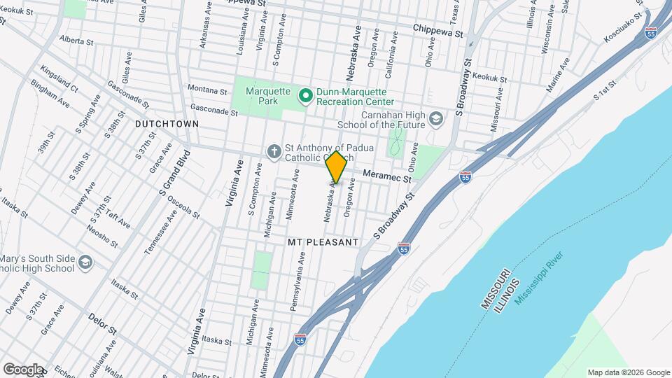 4256 Nebraska Ave, Unit 3FL Map and Location Details