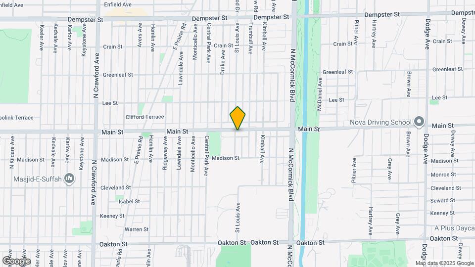 3457 Main St Mapa y Detalles de la Ubicación