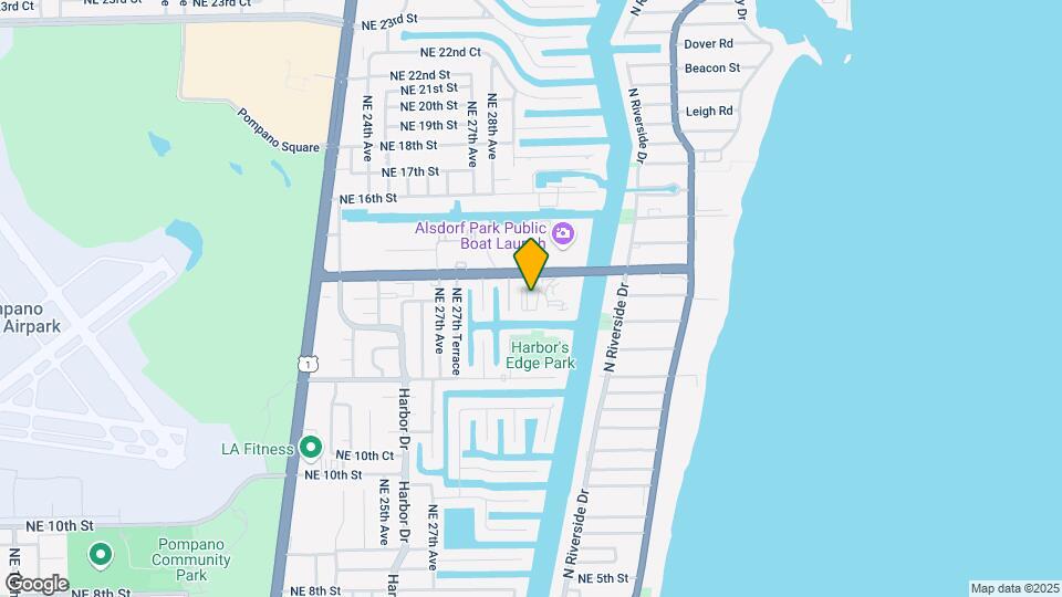 2860 NE 14th Street Causeway-Unit -206D Map and Location Details