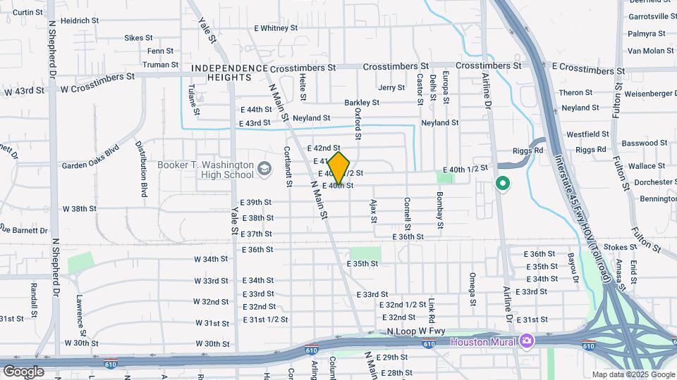 518 E 40th St Map and Location Details