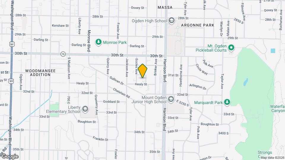 3117 Van Buren Ave Map and Location Details