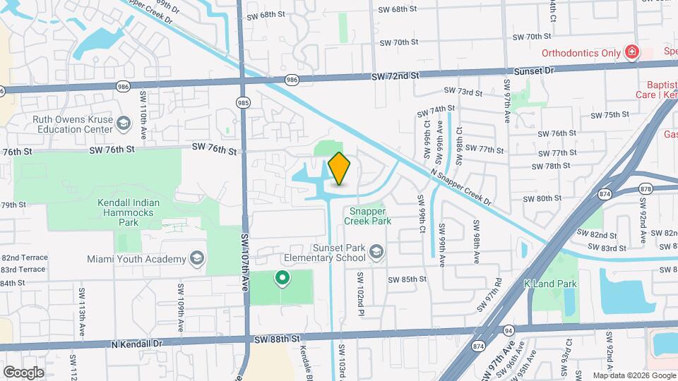 7849 SW 103rd Pl Map and Location Details