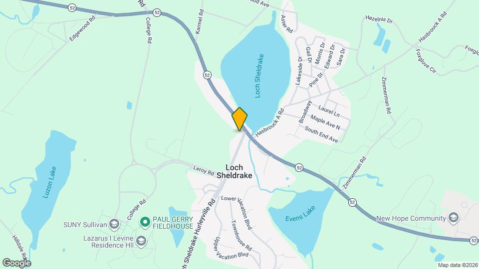 755 Loch Sheldrake Hurleyville Rd Map and Location Details