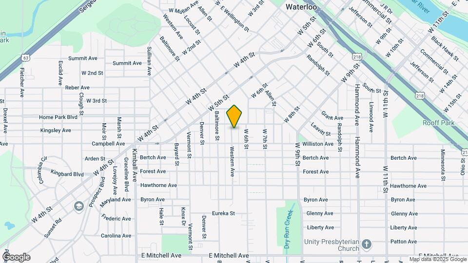 813 Western Ave Mapa y Detalles de la Ubicación