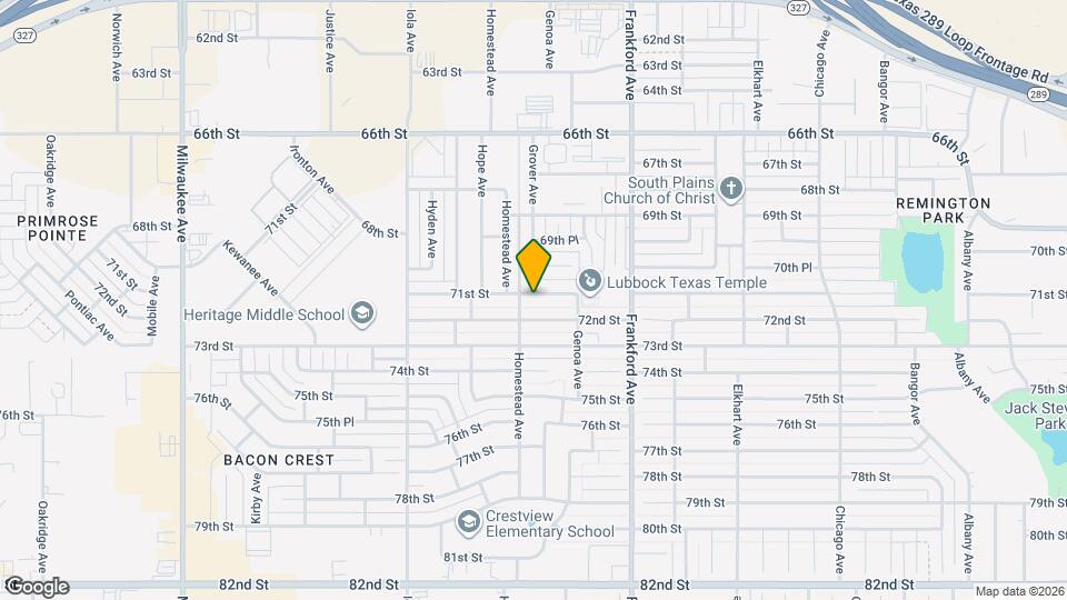 5917 71st St Map and Location Details