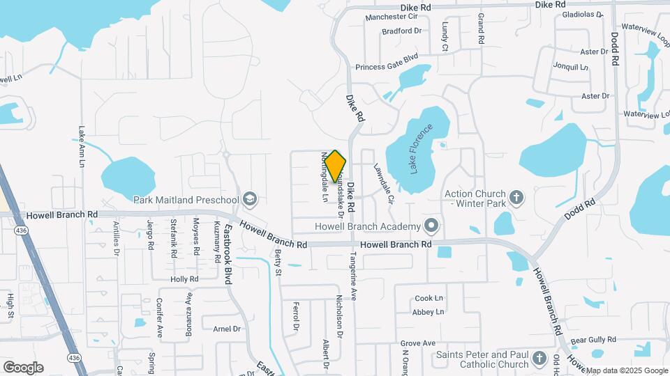 2045 Houndslake Dr Map and Location Details