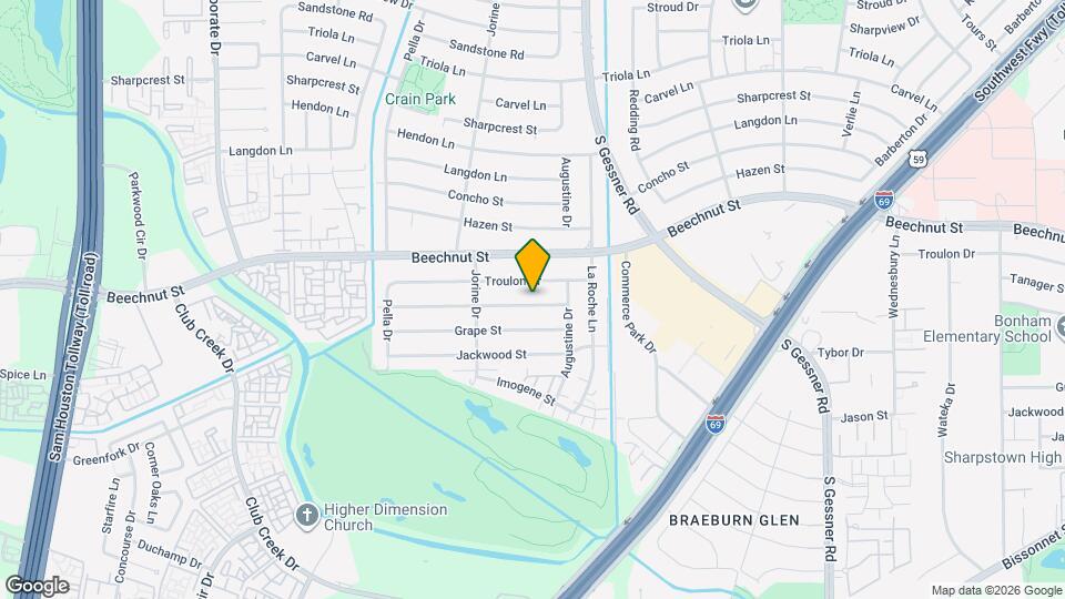 8826 Tanager St Map and Location Details