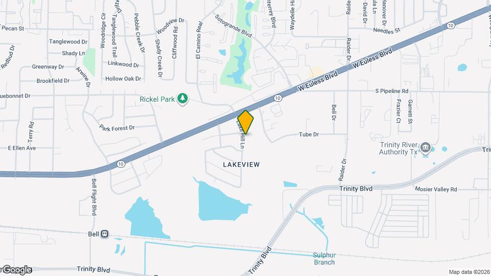 3524 Lake Hill Ln Map and Location Details