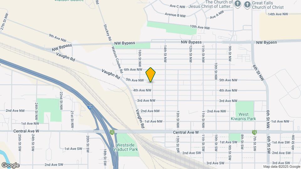 1500 5th Ave NW Map and Location Details