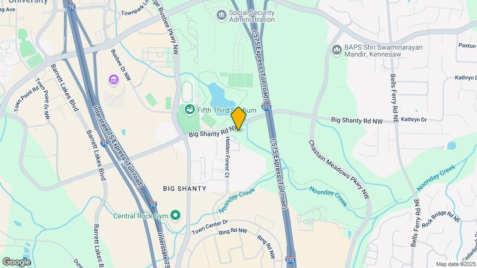 Solis Kennesaw Mapa y Detalles de la Ubicación