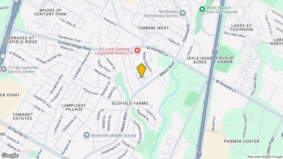 1704 Lynnville Trail Map and Location Details