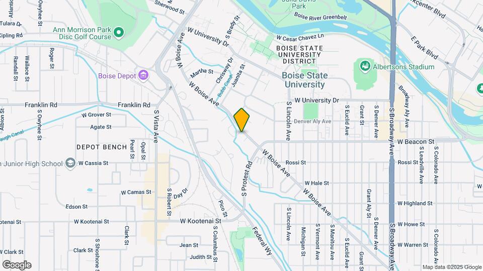 VERVE Boise Mapa y Detalles de la Ubicación