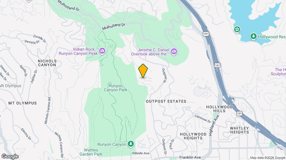 7211 Chelan Way Map and Location Details