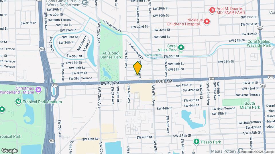 3960 SW 68th Ave Map and Location Details