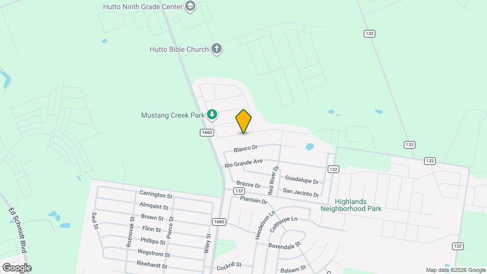 128 Big Sandy Creek Dr Map and Location Details