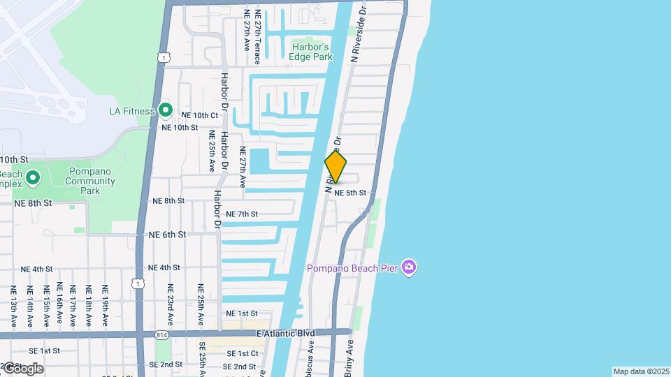 3203 NE 5th St, Unit Sudo's Beach Apt Map and Location Details