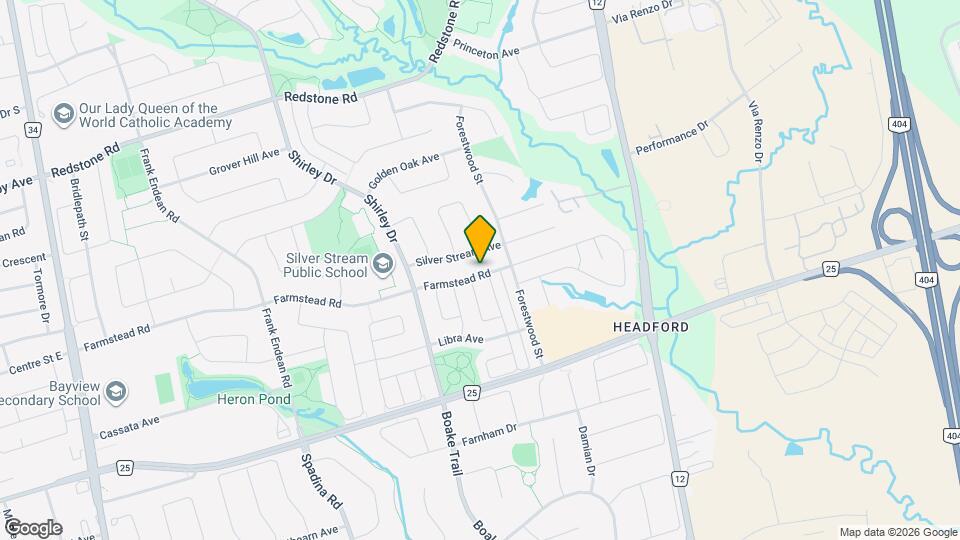 242 Farmstead Rd Map and Location Details