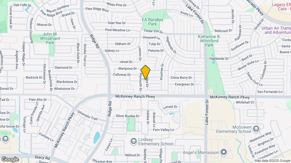 3912 Chelsea Dr Map and Location Details