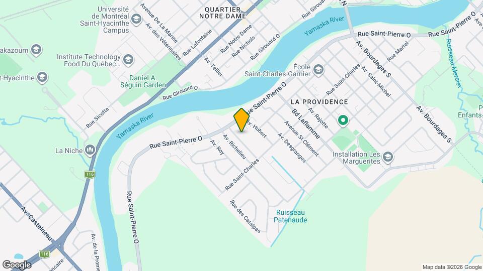 3165 Saint-Pierre Rue O Map and Location Details