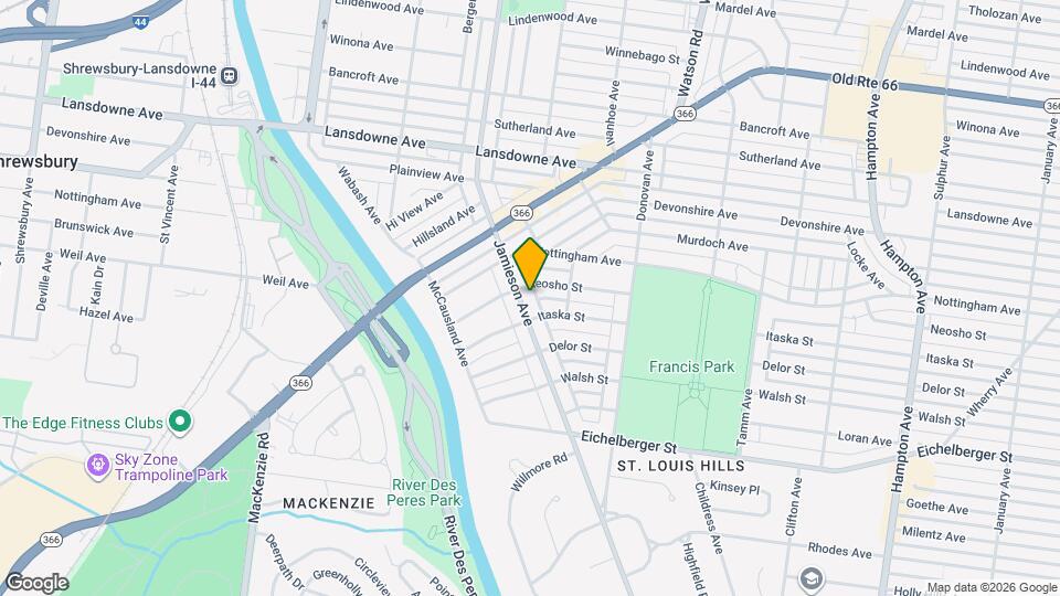 5012-5014-5014 Jamieson Ave Map and Location Details