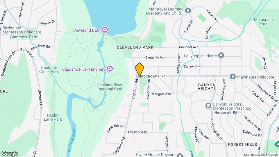 1131-1153 Montroyal Blvd Map and Location Details