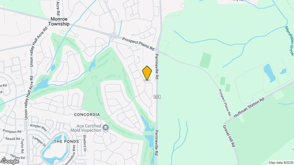 1 Melborn Dr Map and Location Details