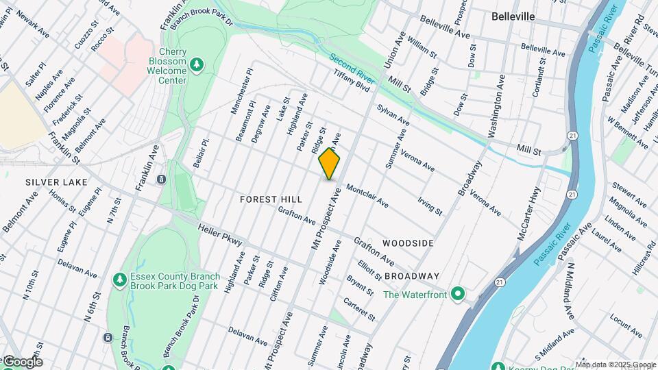 200 Montclair Ave Mapa y Detalles de la Ubicación