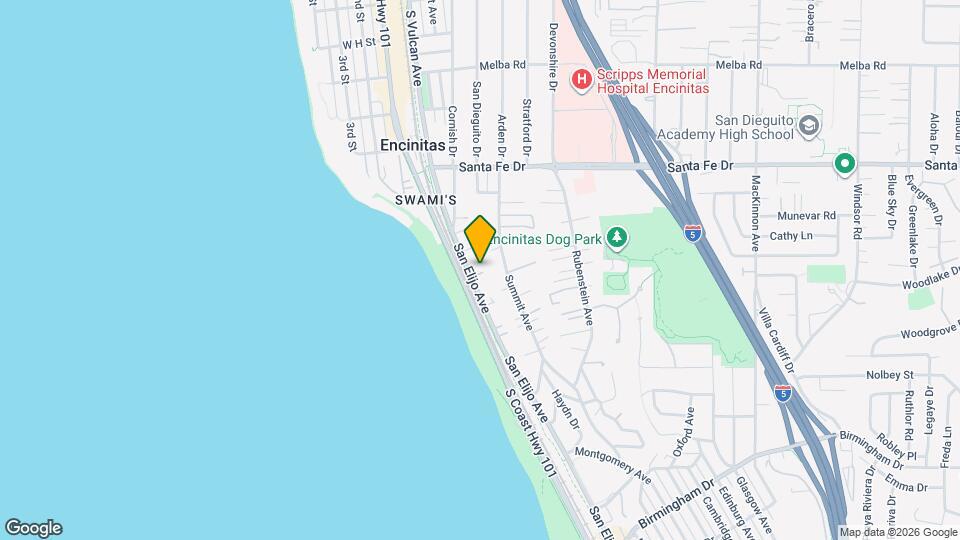 1371 San Elijo Ave Map and Location Details