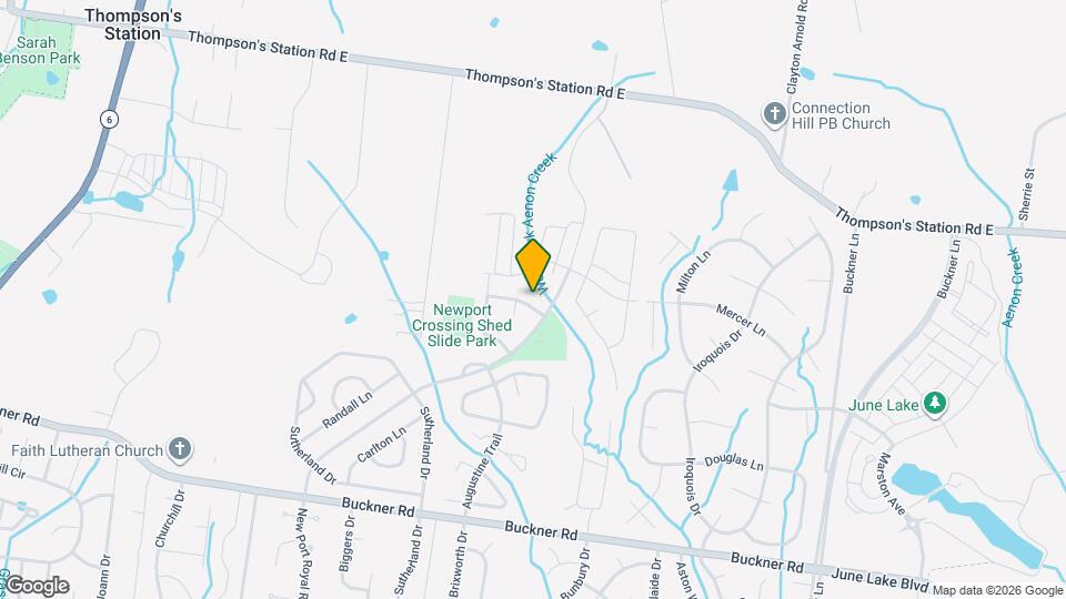 1704 Tellico Dr Map and Location Details