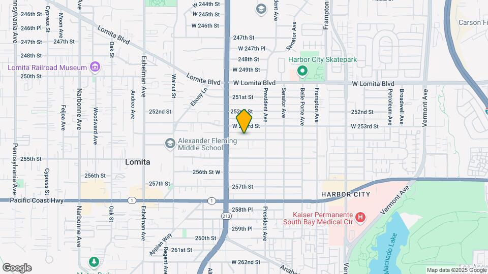 1653-1657 254th St Map and Location Details