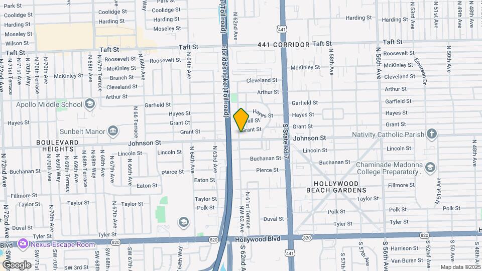 911 NW 62 Ave Map and Location Details