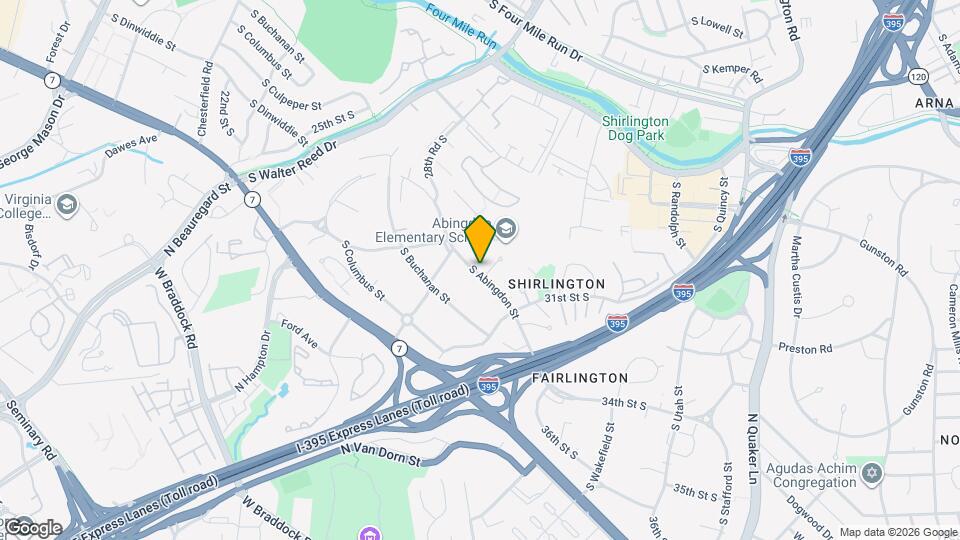 3043 S Abingdon St Map and Location Details