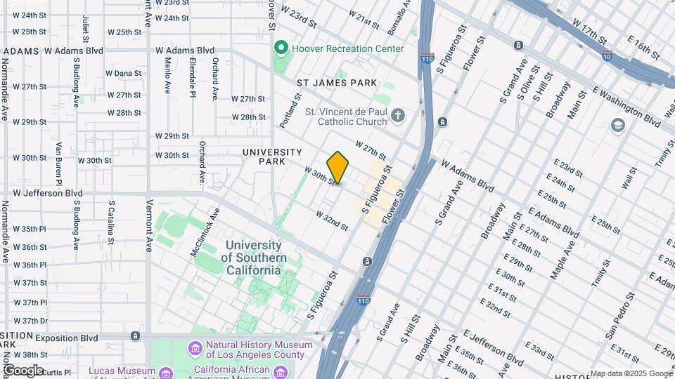 702 W 30th St Map and Location Details