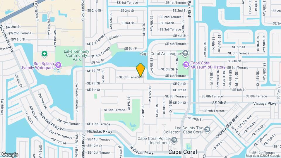 410 SE 6th Ter Map and Location Details