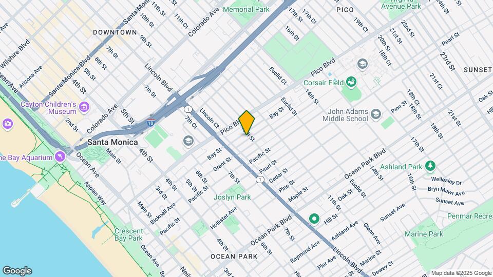 852 Bay St Mapa y Detalles de la Ubicación