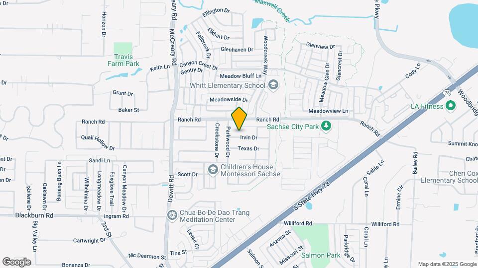 3417 Irvin Dr Map and Location Details