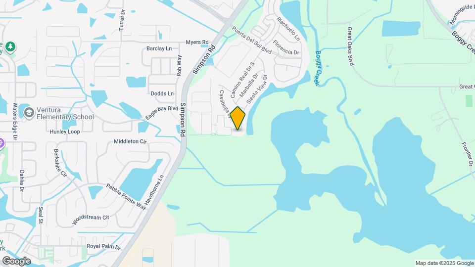 2926 Siesta View Dr Map and Location Details