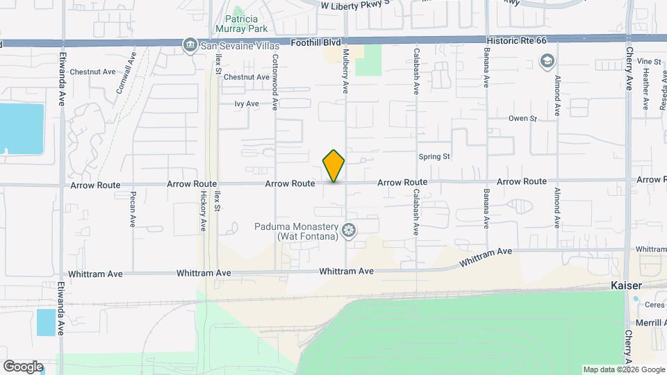 13665 Arrow Route-Unit -8 Map and Location Details