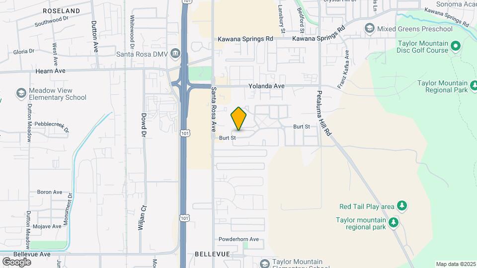 Mountain View Apartments Map and Location Details
