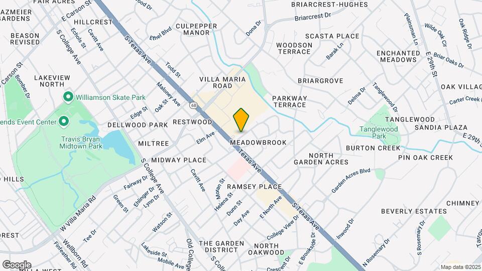 710 Meadow Ln Map and Location Details