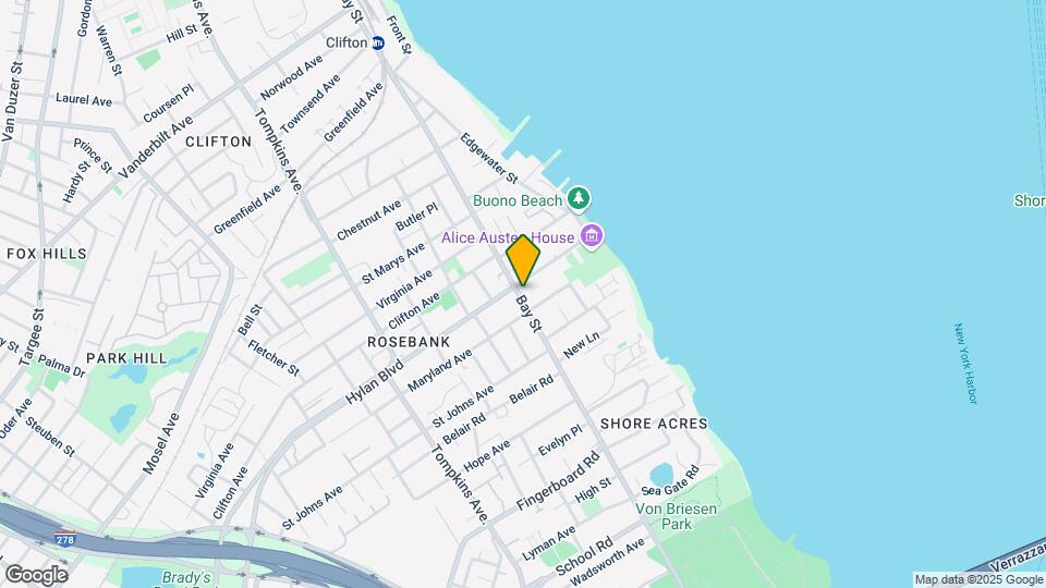 1207 Bay St Map and Location Details