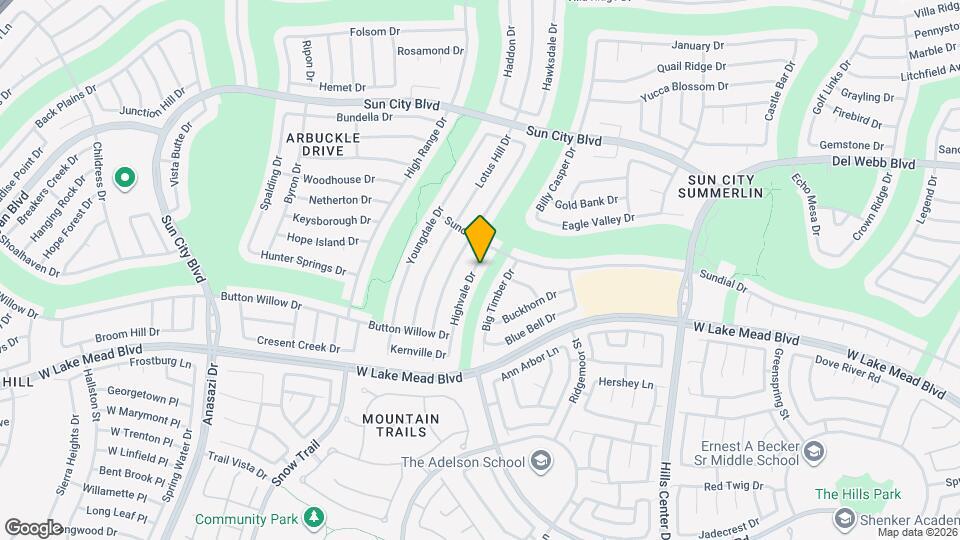 2628 Highvale Dr Map and Location Details